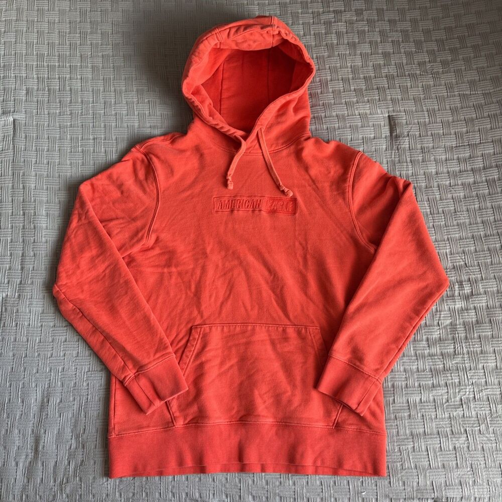 American Eagle Iconic box logo hoodie